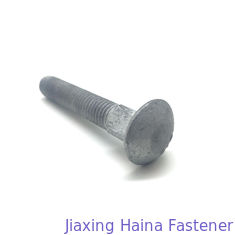 M24 M30 Carbon Steel Long Neck Carriage Bolt With Fine Pitch Thread