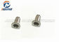 Aluminum Round Body  M4 M6 M8 Flat Head  Blind Rivets Nuts Without Knurled