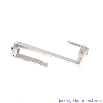Montaż panelu fotowoltaicznego Metalowy system dachowy Zacisk dachowy Aluminiowy