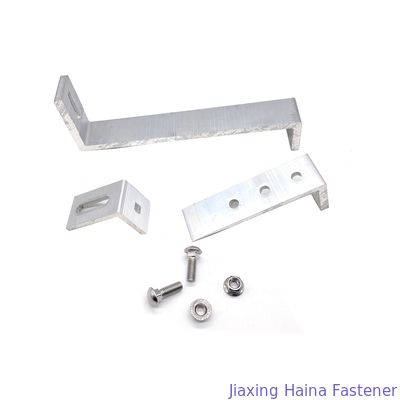 Montaż panelu fotowoltaicznego Metalowy system dachowy Zacisk dachowy Aluminiowy