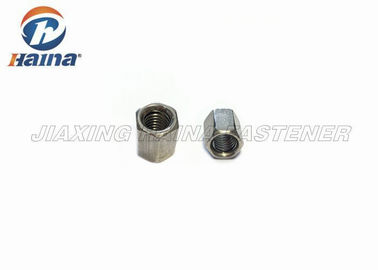 Stainless Steel 304 Plain Color Surface Passivation M5 - M10 Hexagon head Long Nuts