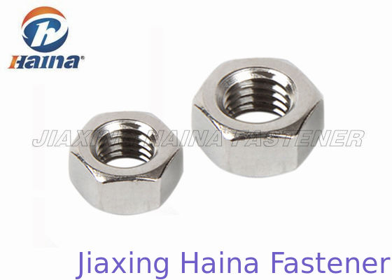 Stock Stainless Steel 304   M6 - M36 DIN 934 Hex Head Nuts For Fastening