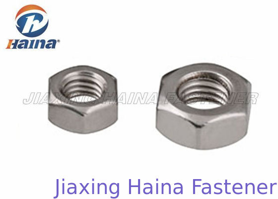 Stock Stainless Steel 304   M6 - M36 DIN 934 Hex Head Nuts For Fastening