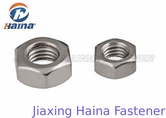 Stock Stainless Steel 304   M6 - M36 DIN 934 Hex Head Nuts For Fastening