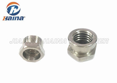 Stainless Steel Anti Theft Wheel Nuts , Hot Dip Break Away Nuts Fully Threaded