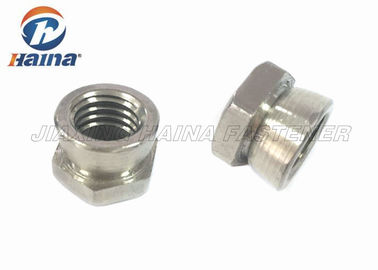 Stainless Steel Anti Theft Wheel Nuts , Hot Dip Break Away Nuts Fully Threaded