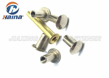 Odzież Hollow Brass Round Flat Head Nity Nity zrywalne Nakrętki do obuwia