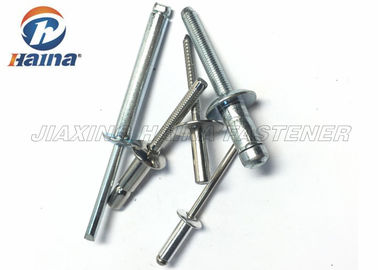 Ocynkowane nity z łbem aluminiowym / stalowym