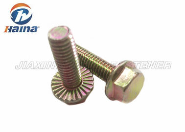 Akcesoria samochodowe 5/16 ”-18 X 1” Kolor Ocynkowana śruba kołnierzowa z łbem sześciokątnym z nakrętką