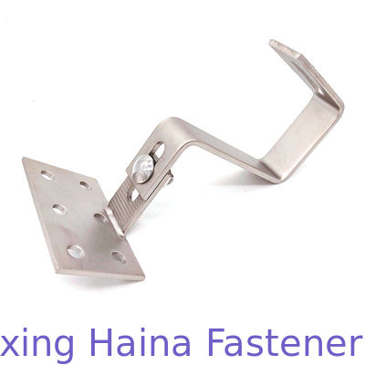 Regulowany SUS304 SUS316 Hak dachowy z łupka słonecznego do montażu na panelu słonecznym