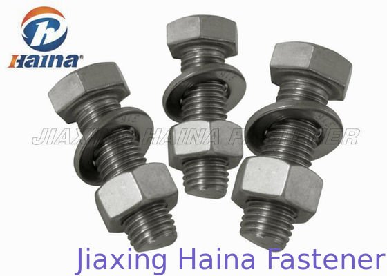 GB Półgwint z łbem sześciokątnym ss304 ss316 M4-M36 Śruby i nakrętka